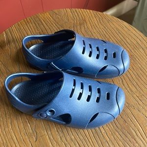 Okabashi size 12 blue shoes. Great condition